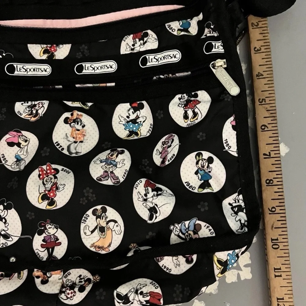 LeSportsac Black Crossbody Bag with Disney Print - Picture 6 of 9